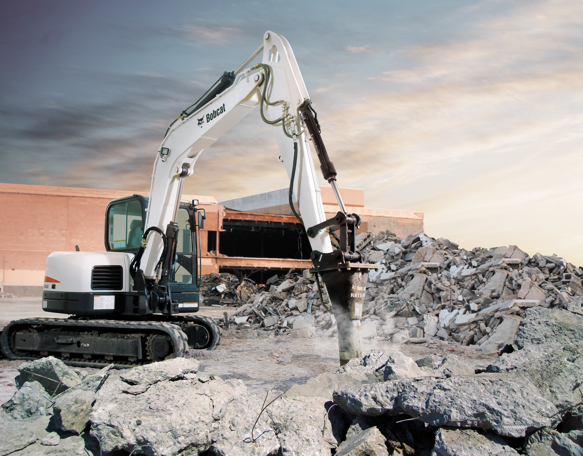 Concrete Equipment Excavator and Breaker